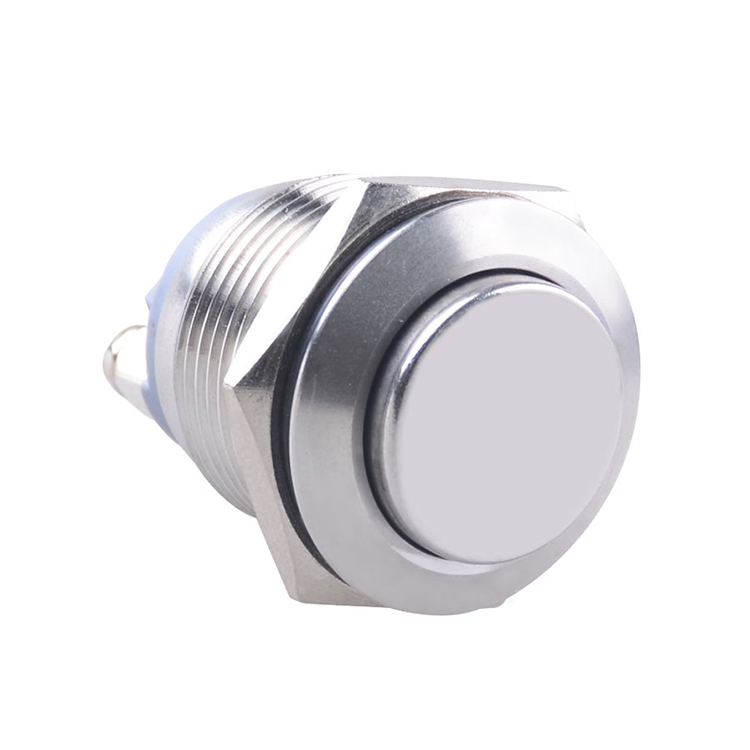 GL-19HA10-S Waterproof Momentary Switch Normally Open Push Button 19mm Ip65